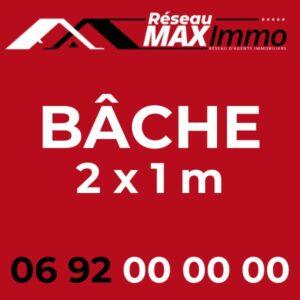 Bâche 2 x 1 m
