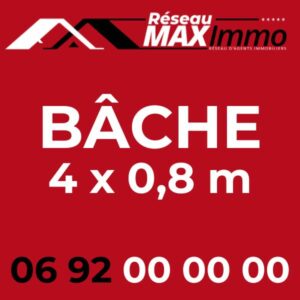Bâche 4 x 0,8 m