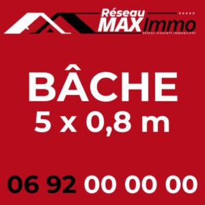 Bâche 5 x 0,8 m