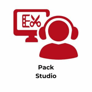 1 Heure au studio + Montage jusqu'à 3 vidéos