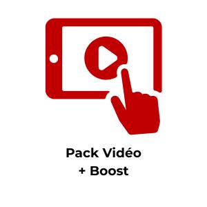 Pack Vidéo + Boost